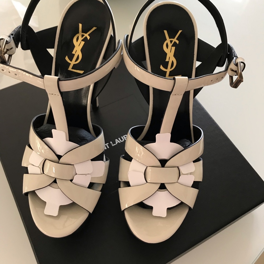 Saint Laurent tribute sandals
